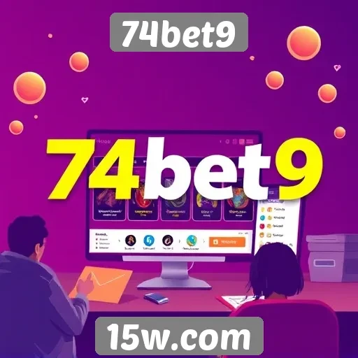 Experiência do usuário no site 74bet9